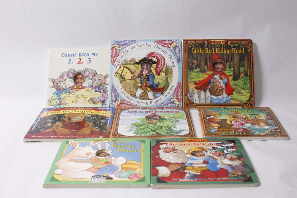 Picture Me Books – Set of 8 Holiday Board Books (1998) Picture Book, Vintage,